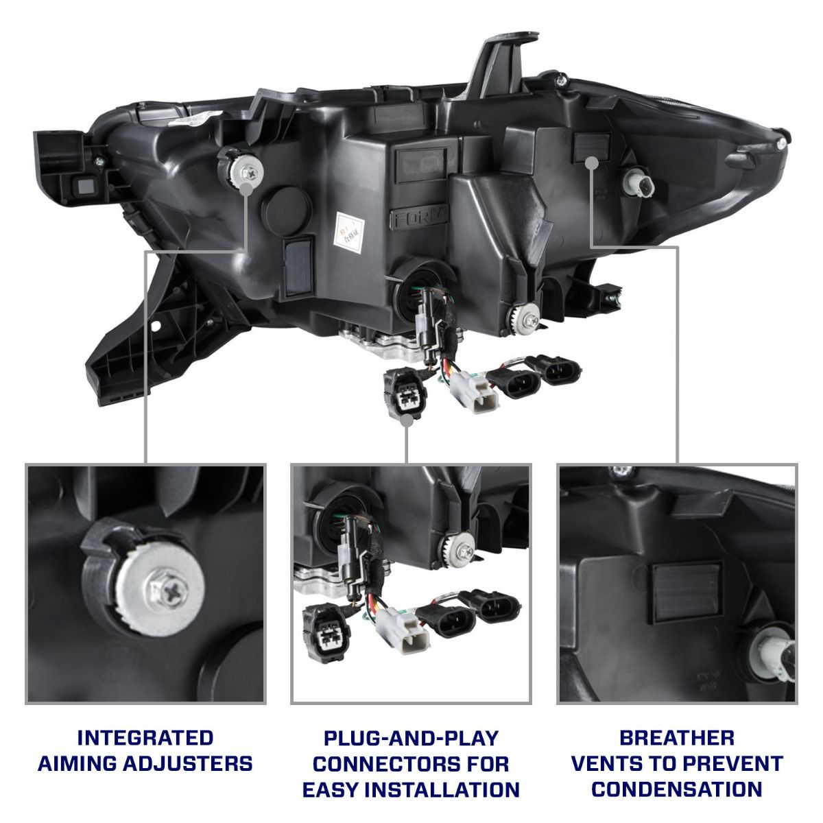Sequential LED Projector Headlights Tacoma (2016-2023)