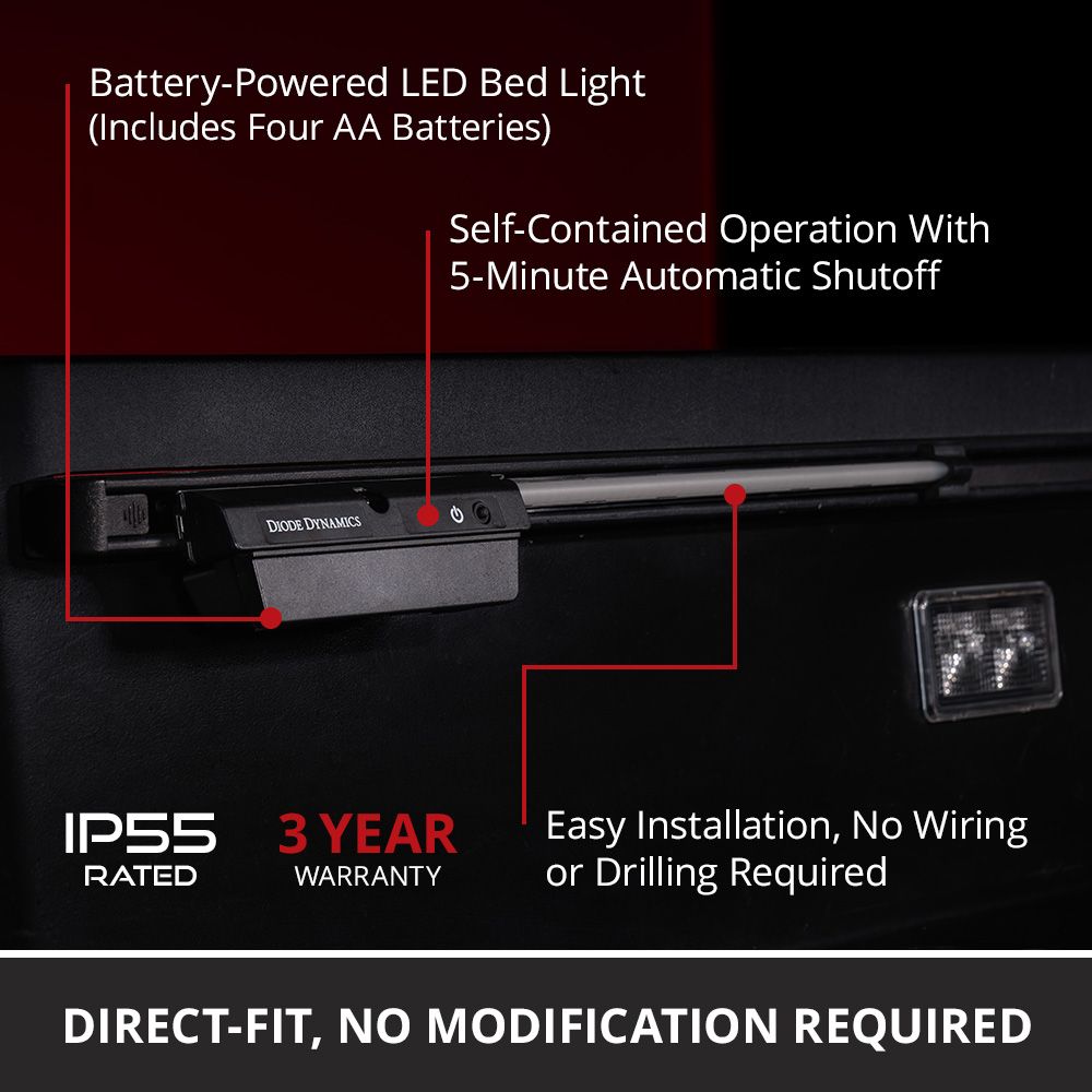 Blade LED Bed Light Tacoma (2005+) & Tundra (2007+)