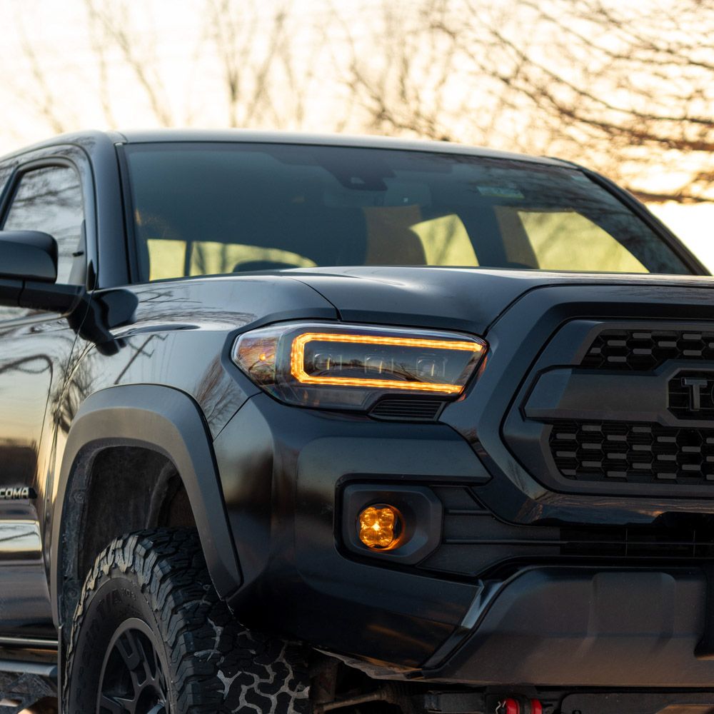 Sequential LED Projector Headlights with Selectable DRL Tacoma (2016-2023)