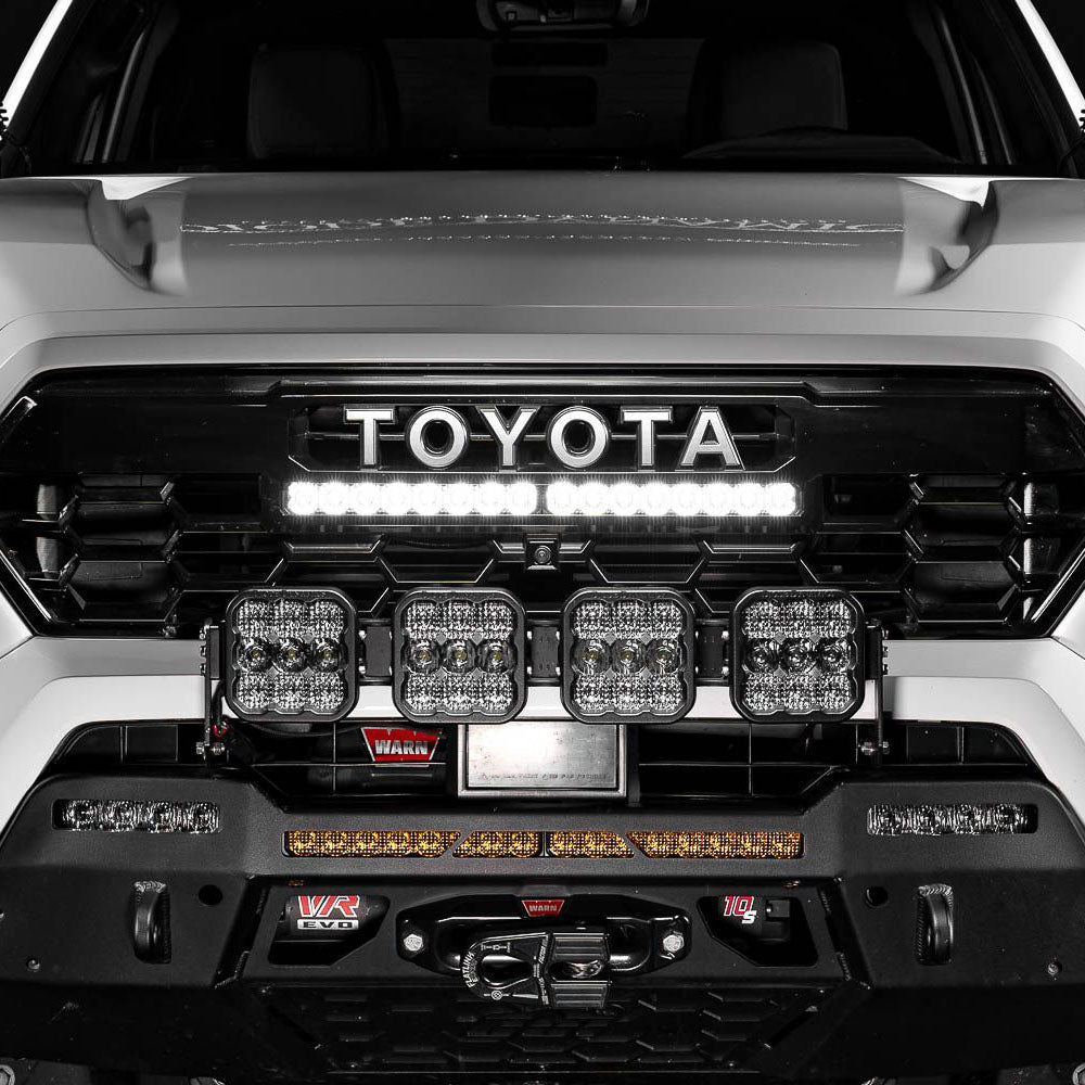 SS20 TRD Pro Grille / Trailhunter Grille Lightbar Kit Tacoma (2024+)