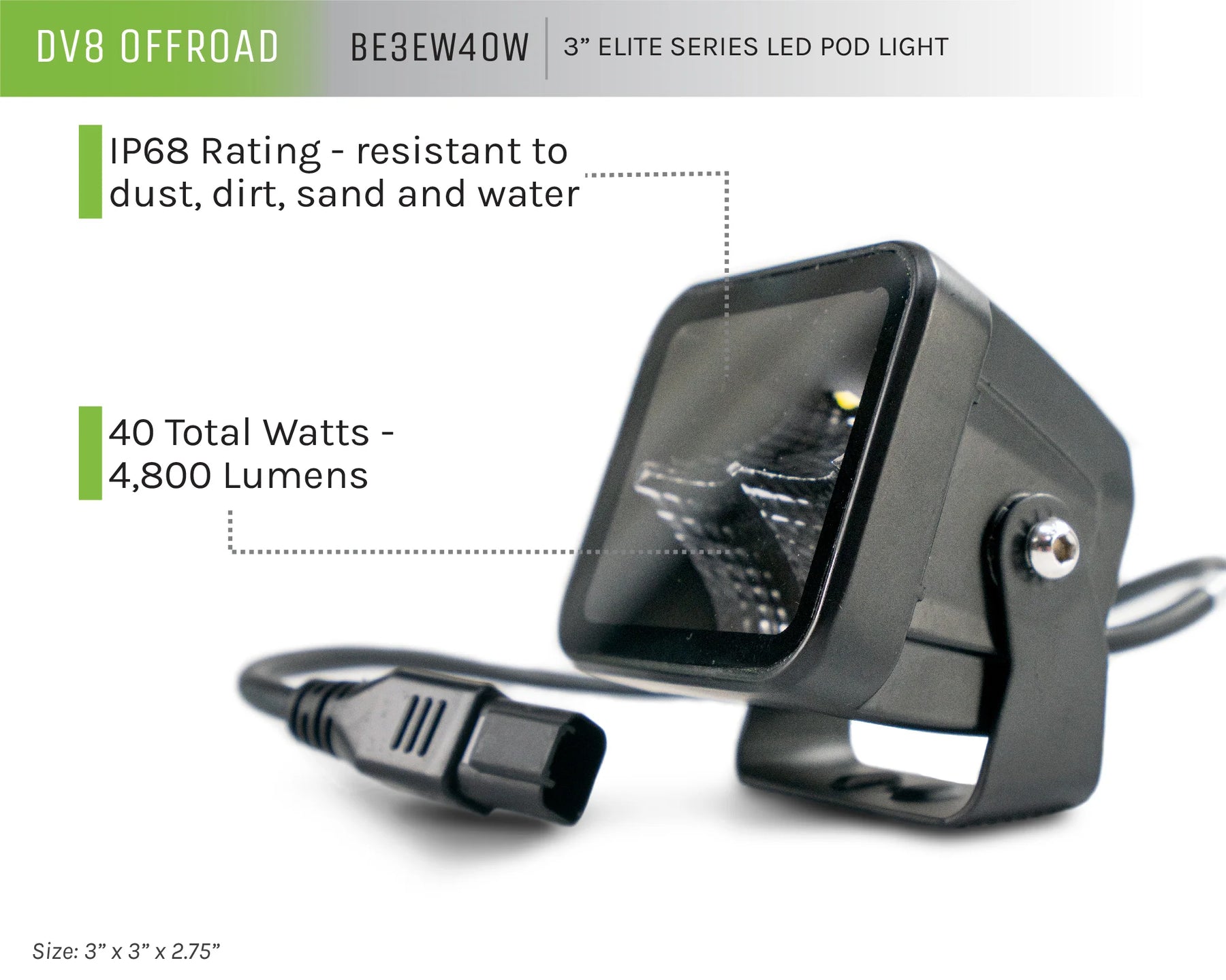 Elite Series 3" Pod Light