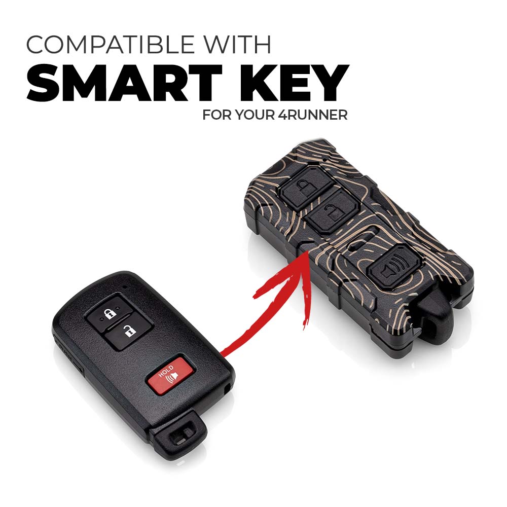 Topo Minimalist Key Fob V2 4Runner (2020-2021)