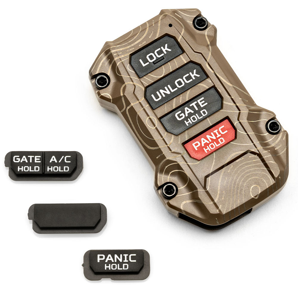 Topo Key Fob Tundra (2022+) & Tacoma (2024+) & Sequoia (2023+) & Land Cruiser (2024+) & 4Runner (2025+)