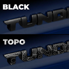 Blackout Emblem Overlay Kit Tundra (2022-2024)