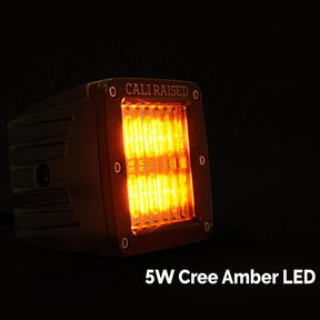 3x2 18W Amber LED Pod