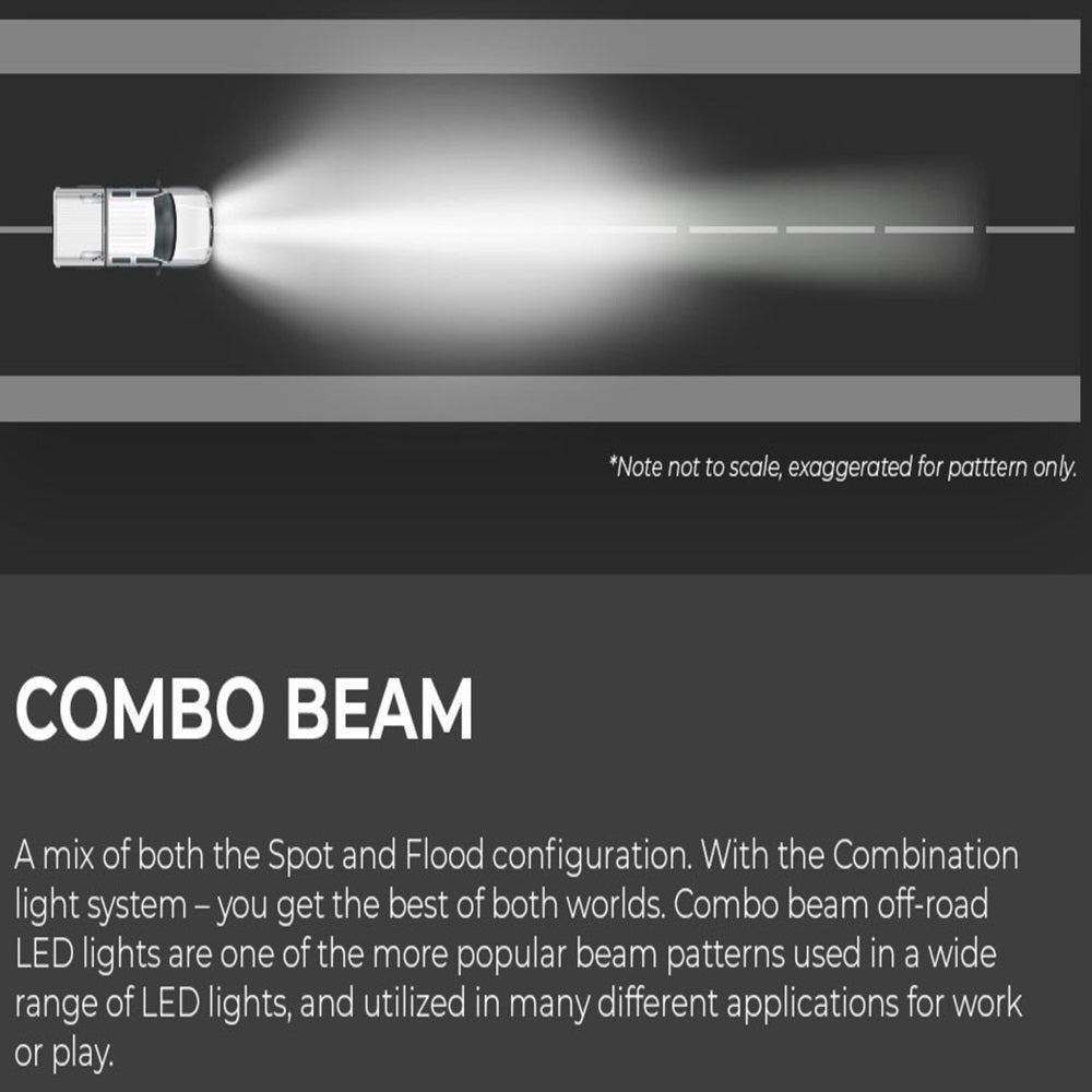 42" Curved Dual Row 5D Optic OSRAM LED Bar