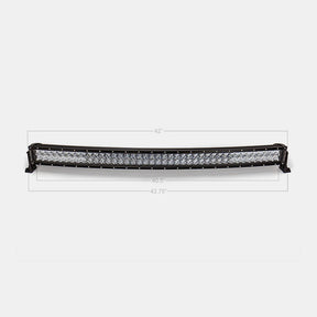 42" Curved Dual Row 5D Optic OSRAM LED Bar