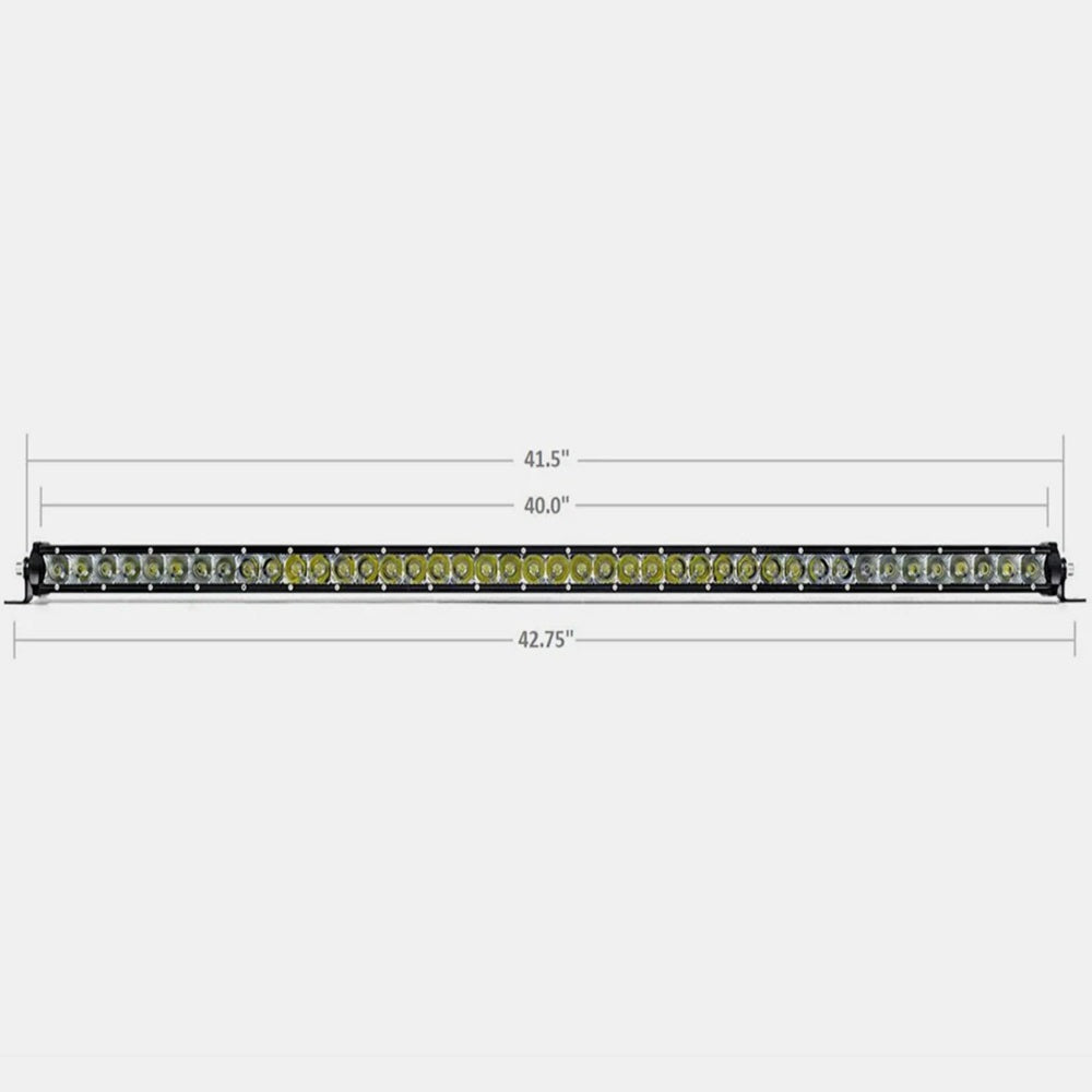 42" Slim Single Row LED Bar