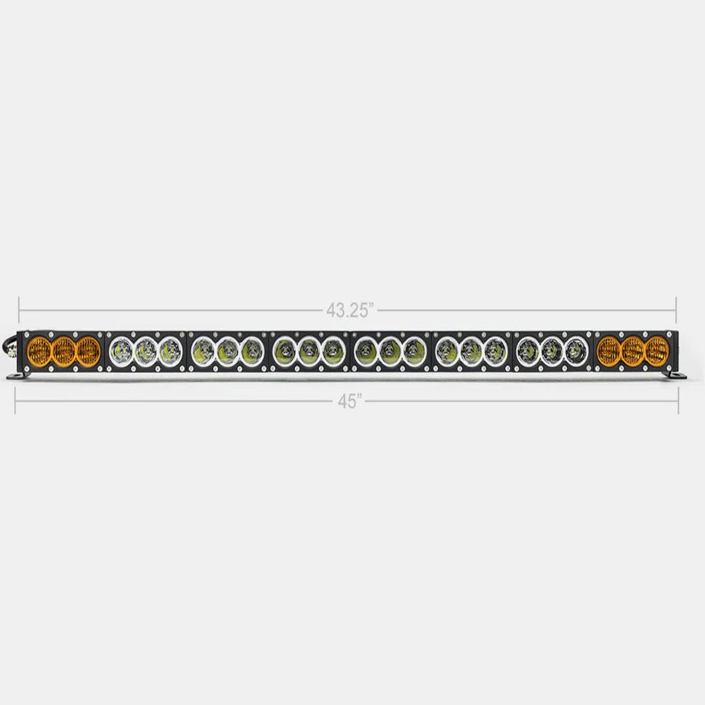 43" Amber/White Dual Function LED Bar