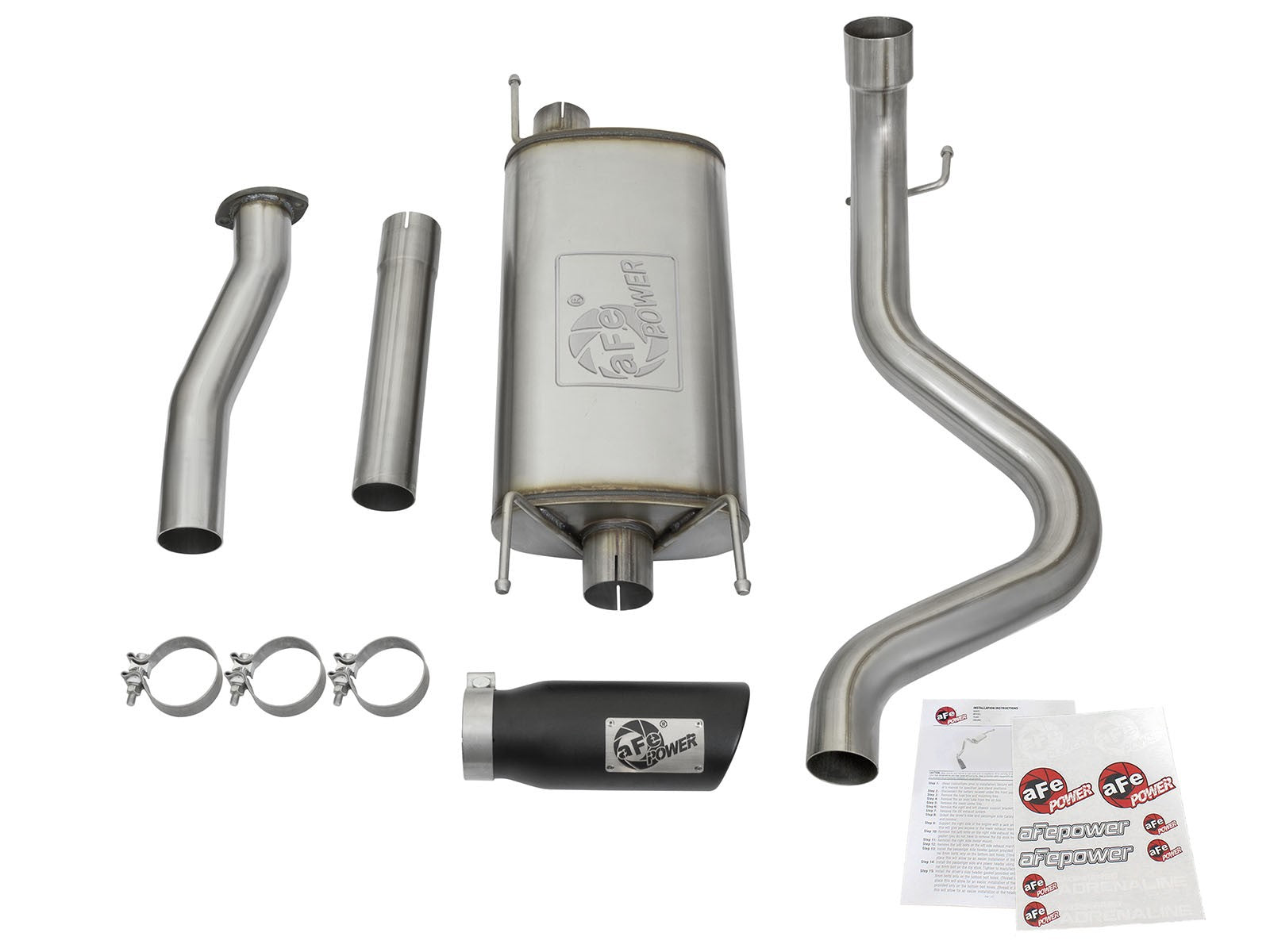 MACH Force-Xp3 Cat Back Stainless Steel Exhaust Tacoma (2016-2023)