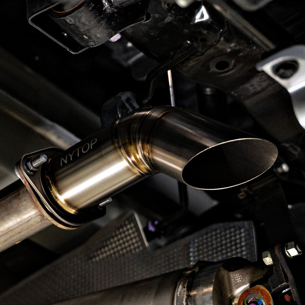 Titanium Axle Dump Exhaust Tip Tacoma (2024+)