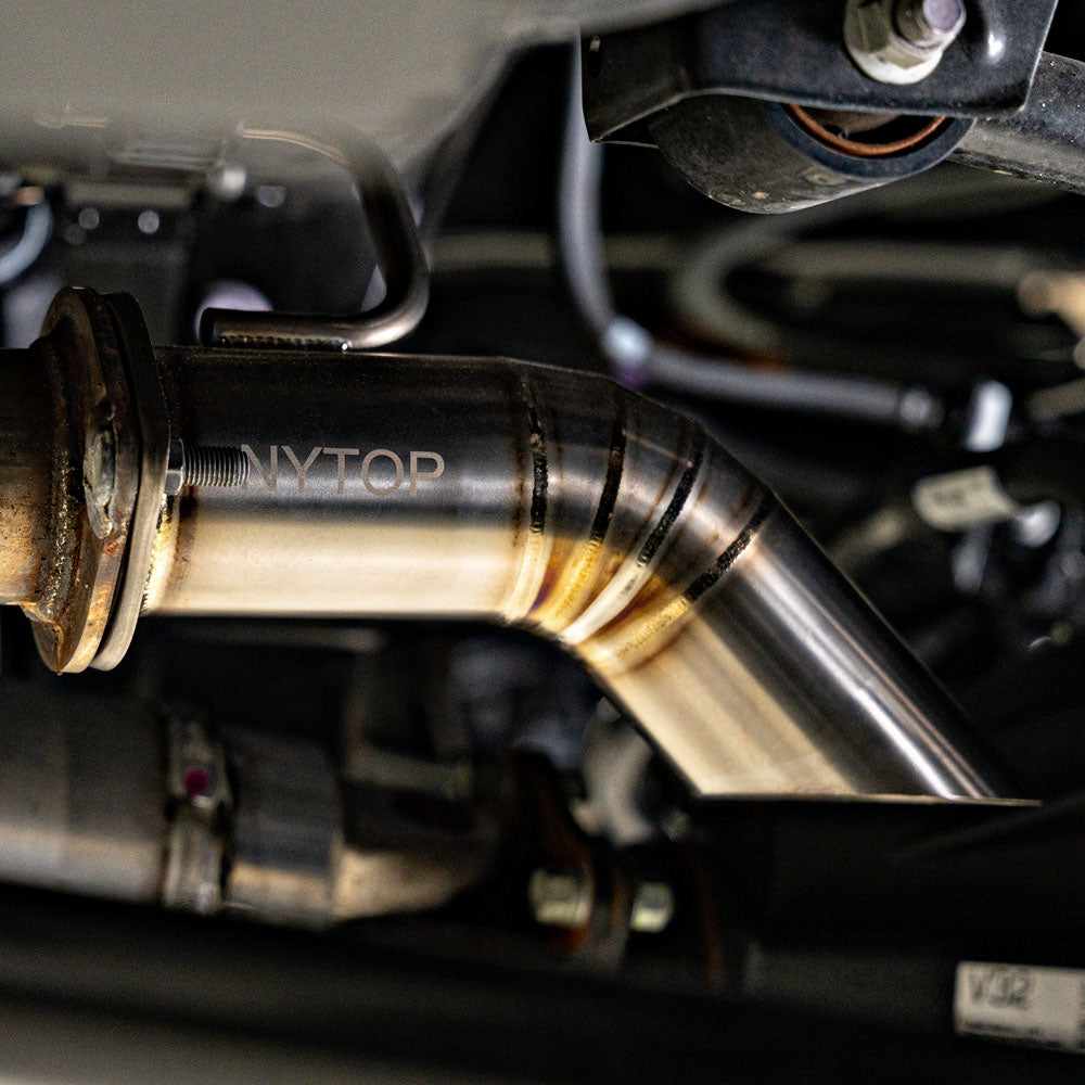 Titanium Axle Dump Exhaust Tip Tacoma (2024+)