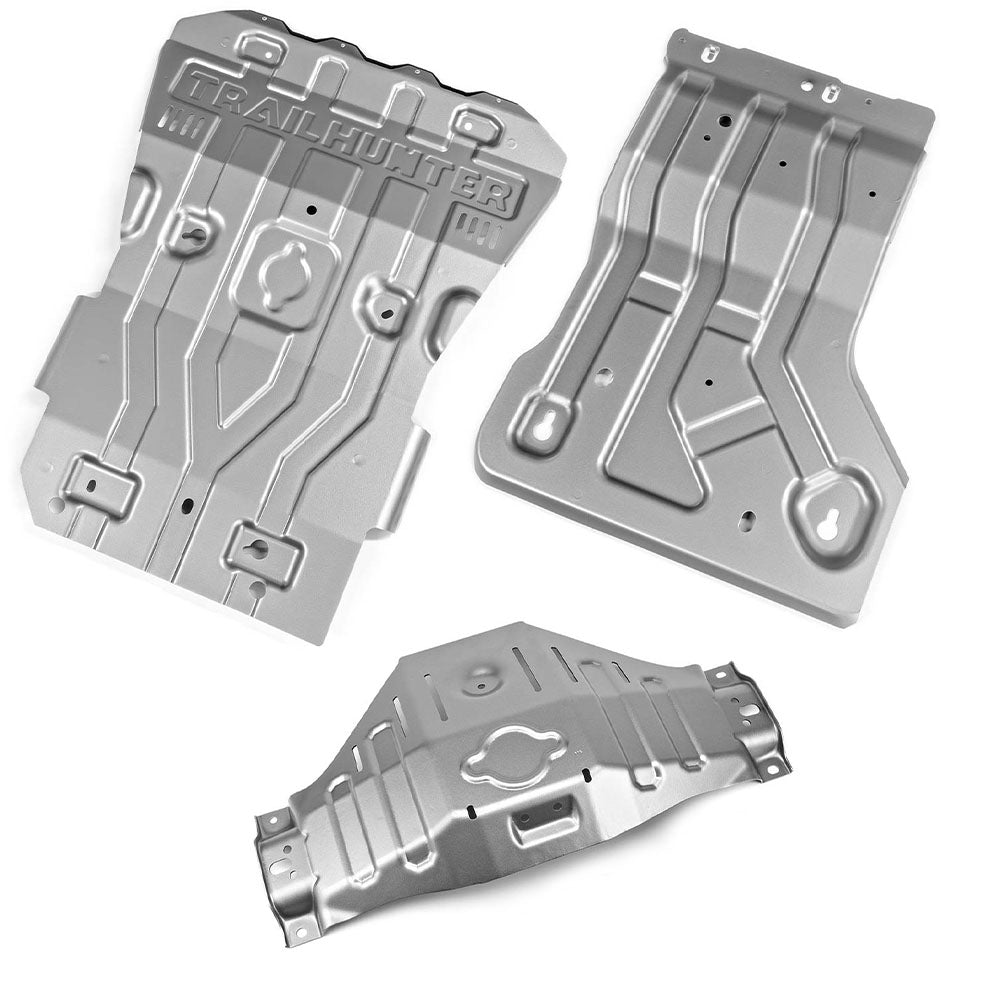 OEM Trailhunter Front + Transfer Case + Rear Differential Skid Plate B