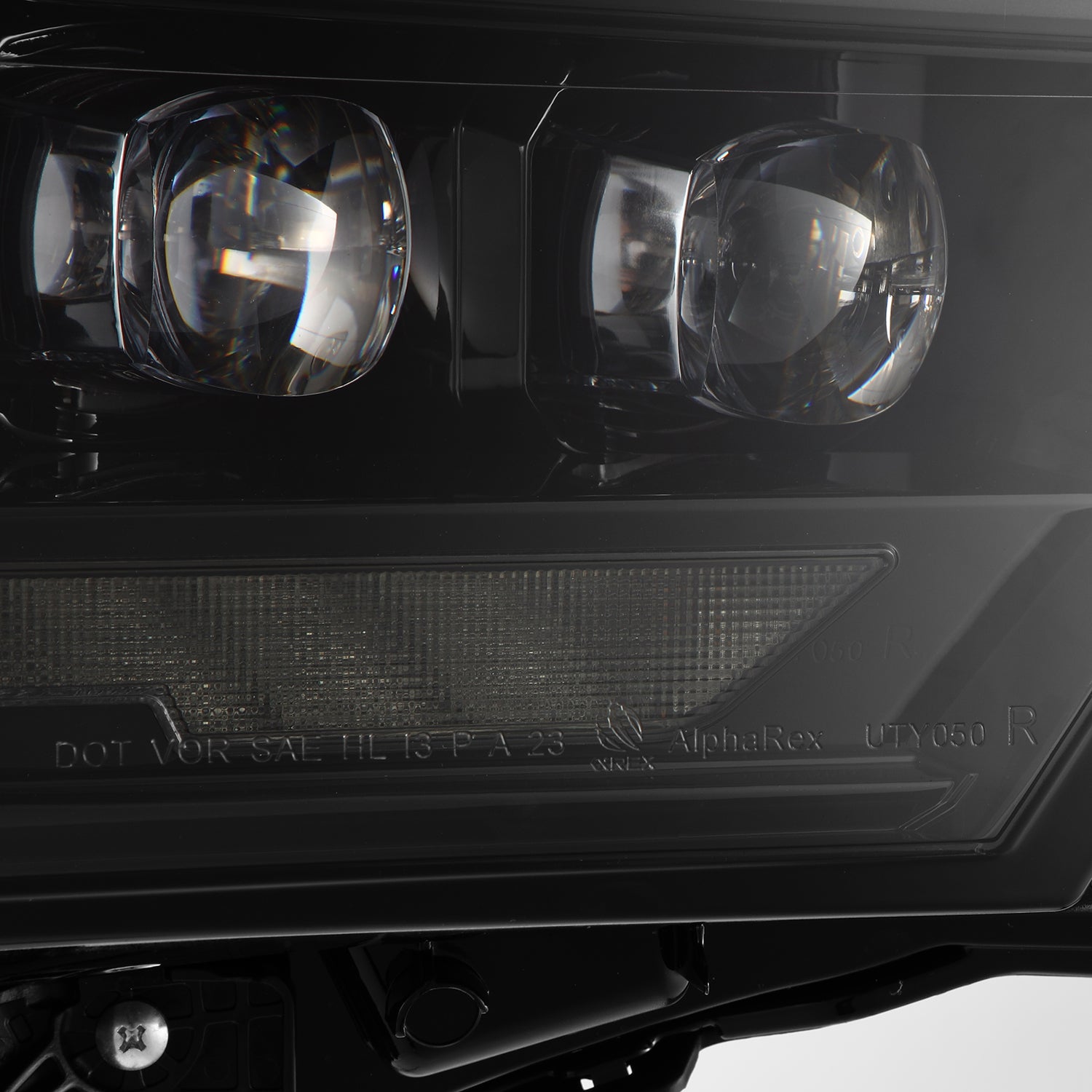 NOVA Series LED Projector Headlights Alpha Black Tundra (2022+)