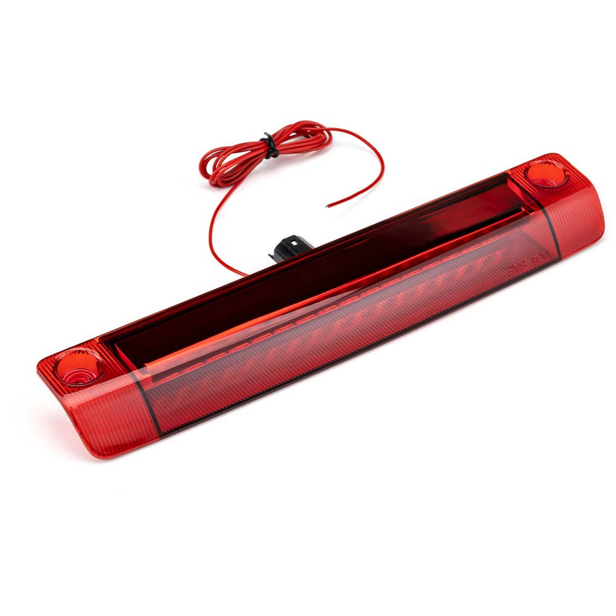 Auto Dynasty LED Rear High Mount Centre 3rd Third Tail Brake Light Stop Lamp Compatible With Toyota 4Runner 2003-2009, Non Spoiler Models, Chrome Housing Red Lens, Third Brake Lights - Canada - Foto 4