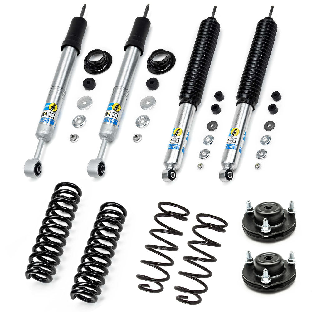 Bilstein 5100 Shock Set – 0-2.5" Front Lift, 0-2" Rear Lift For 4Runner FJ Cruiser GX460