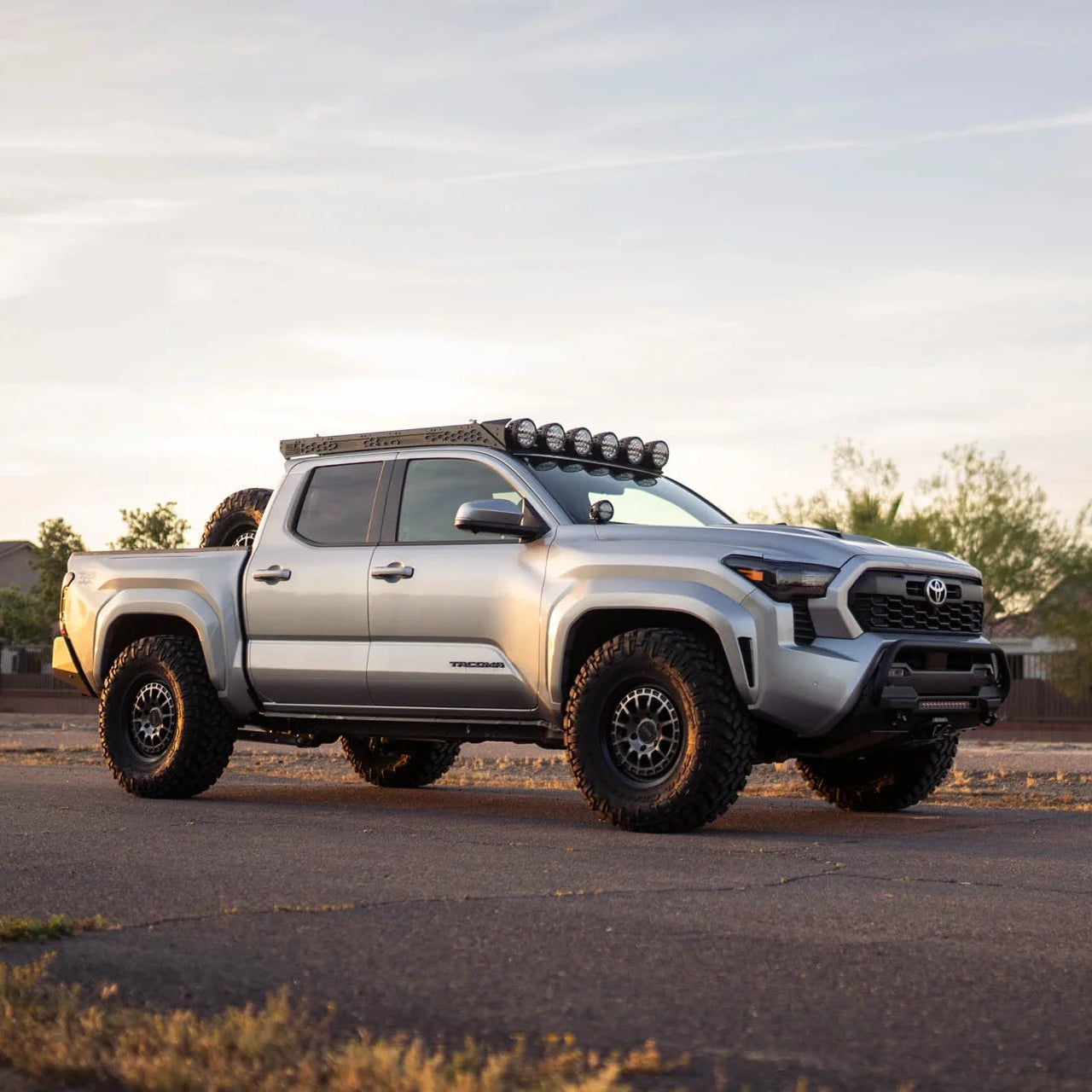 Stealth Center Mount Winch Front with Top Hoop Bumper Tacoma (2024+)