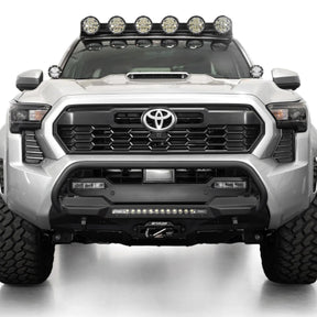 Stealth Center Mount Winch Front with Top Hoop Bumper Tacoma (2024+)