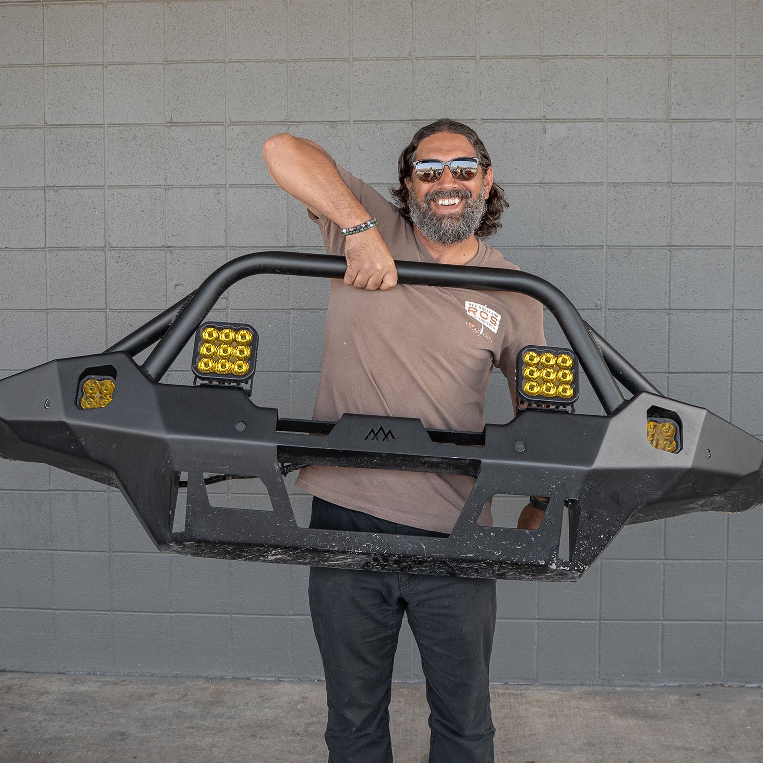 Hi-Lite Overland Front Bumper PreRunner Bull Bar Tacoma (2024+)