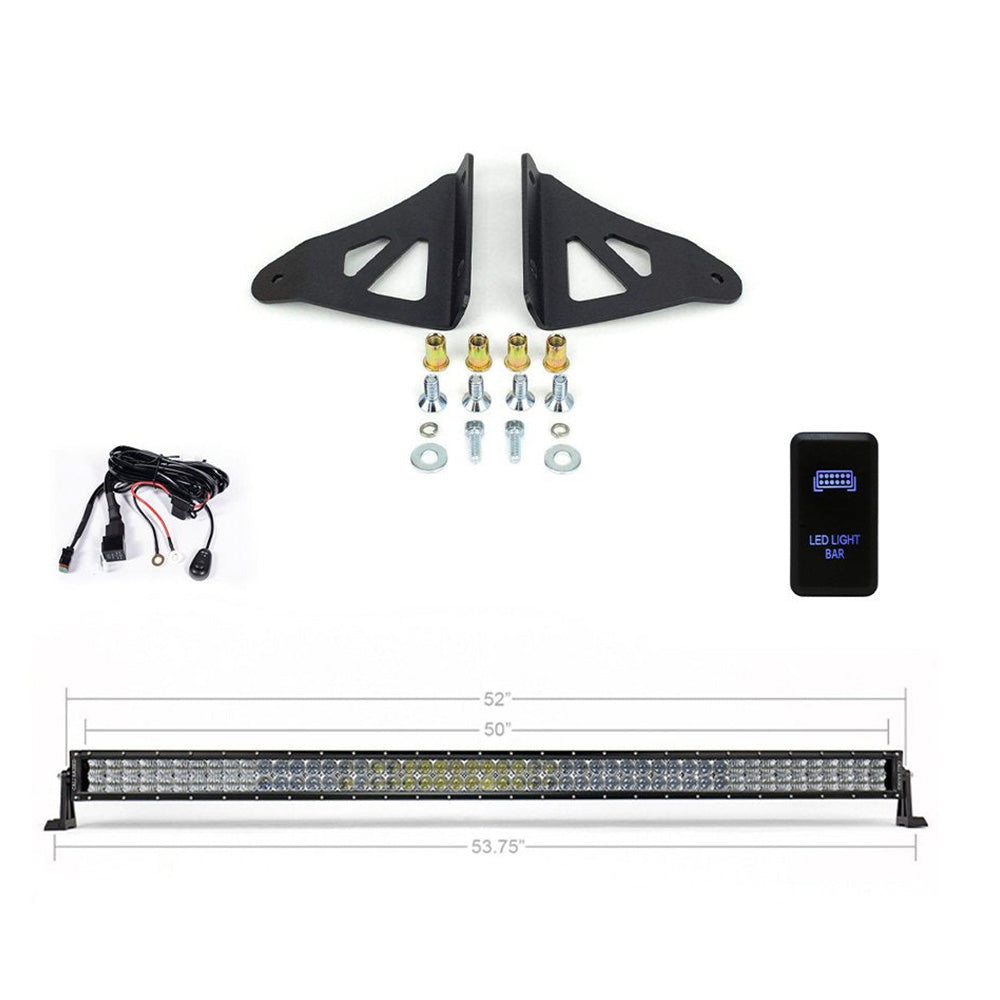 52" Curved LED Roof Light Bar Kit Tacoma (2005-2023)
