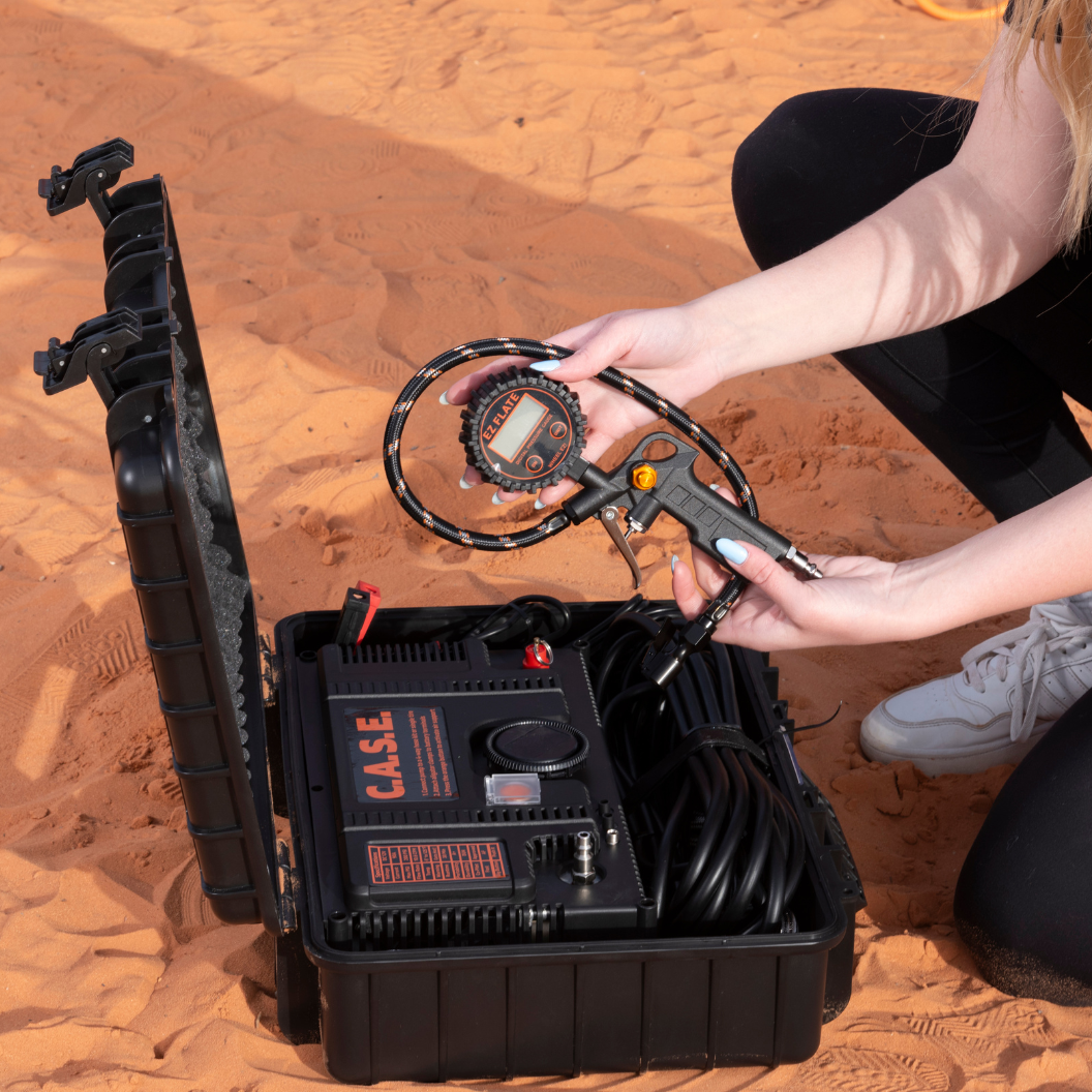 C.A.S.E. - 10.6 CFM Portable Dual Air Compressor