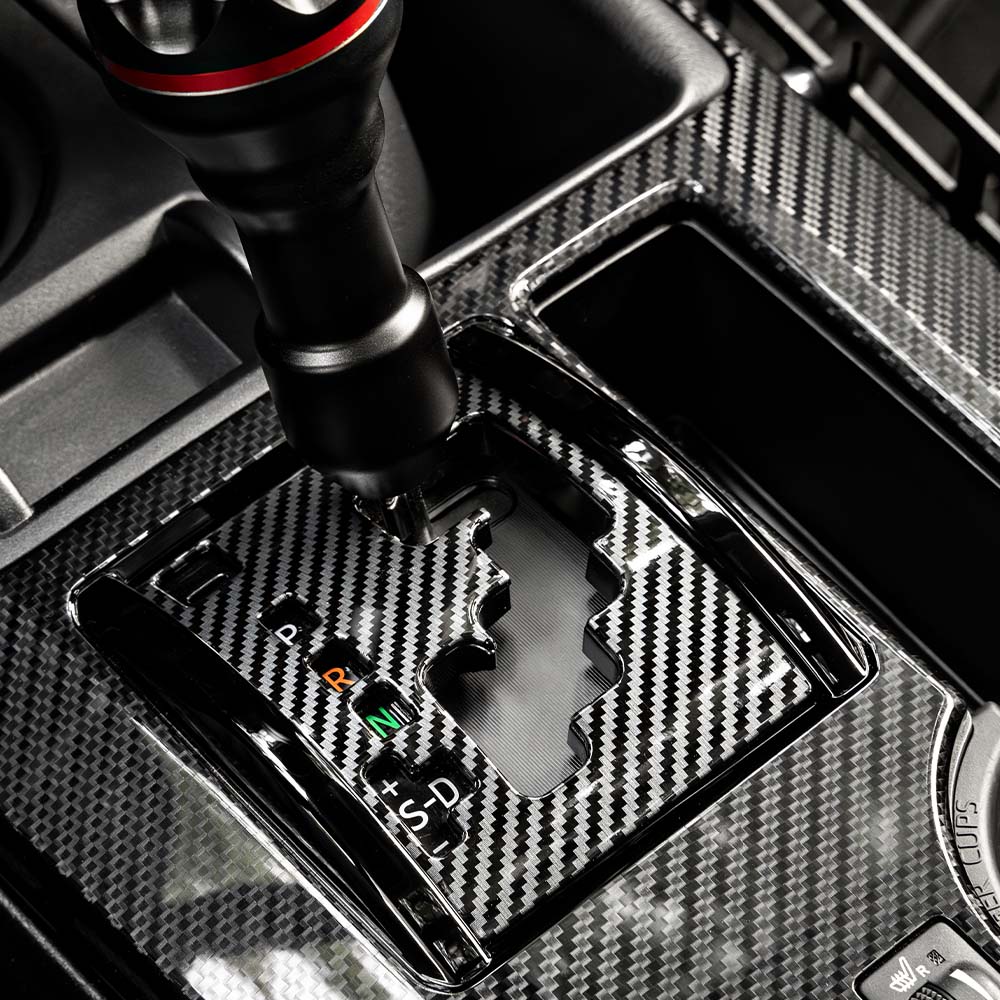 Clarance Gear Shift Panel Overlay Carbon Fiber 4Runner (2010-2024)