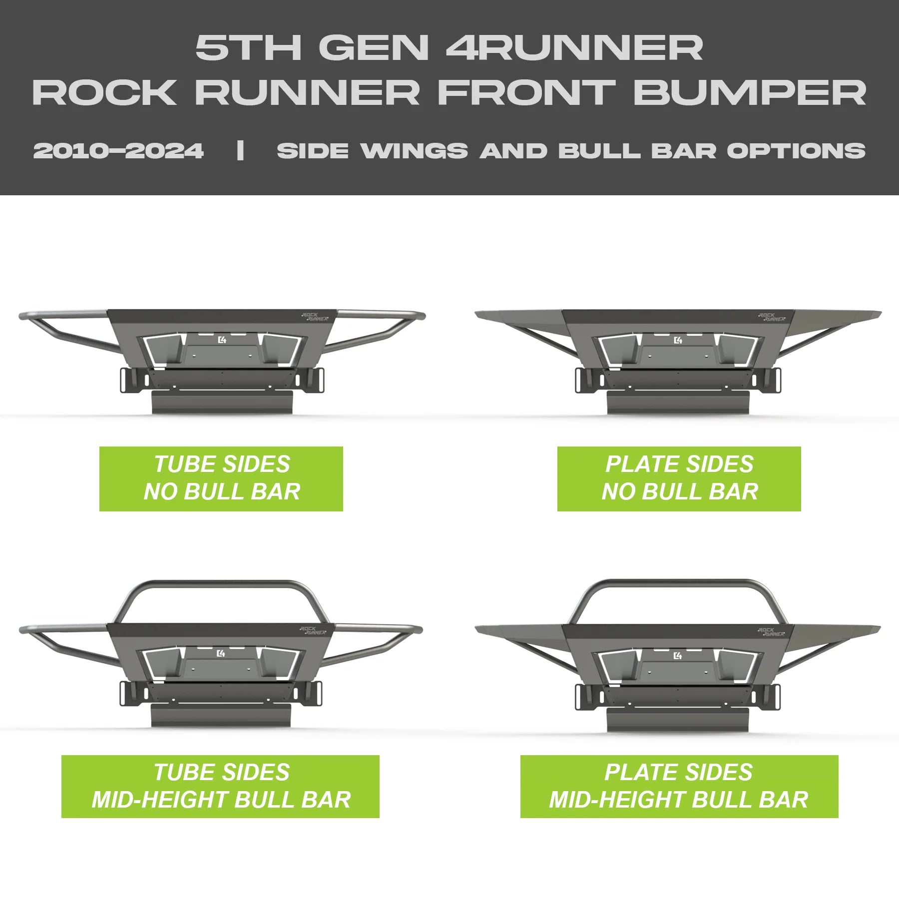 Rock Runner Front Bumper 4Runner (2010-2024)