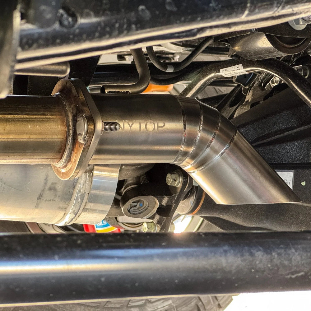 Titanium Axle Dump Exhaust Tip Tacoma (2024+)