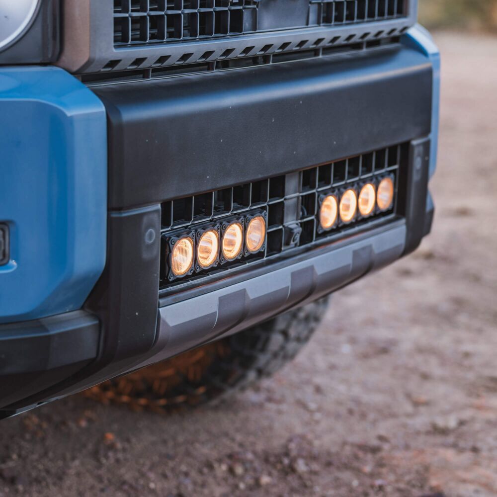 Dual Flex Era LED Light Bar Grille Mount Land Cruiser (2024+)