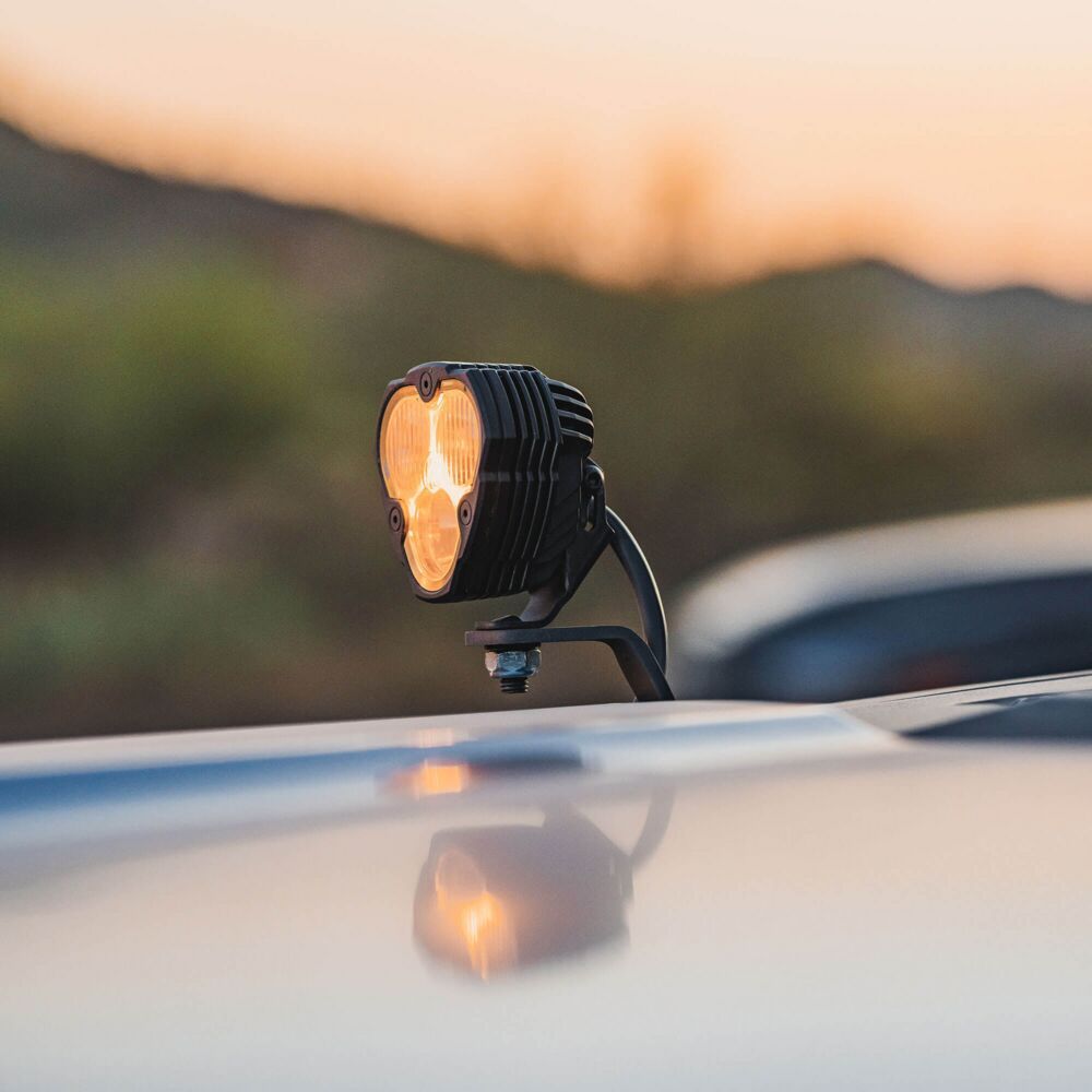 A-Pillar / Ditch Light Mounting Bracket Set Land Cruiser (2024+)