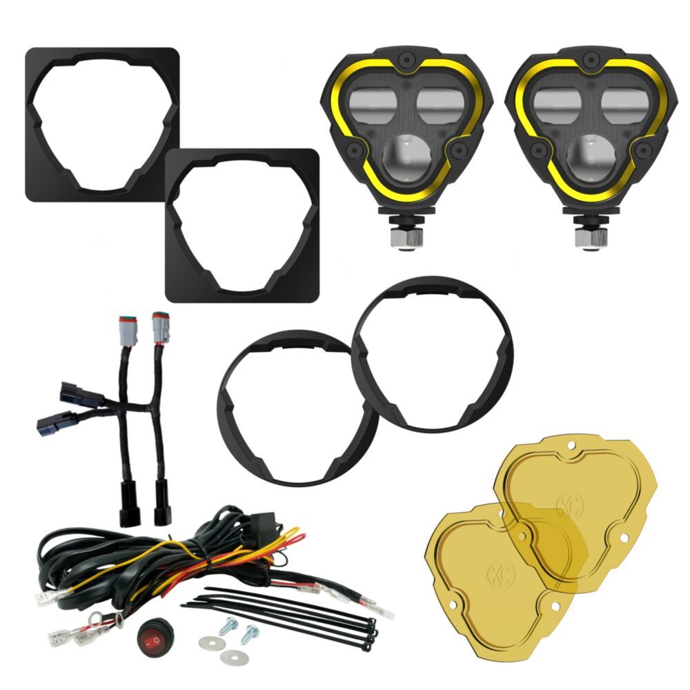 Flex Era 3 Dual Mode SAE Fog LED Light Pods for Toyota Aftermarket Bumpers