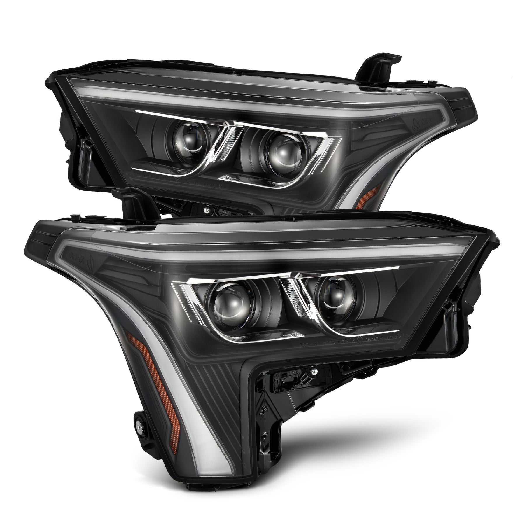 LUXX Series LED Projector Headlights Black Tundra (2022+)