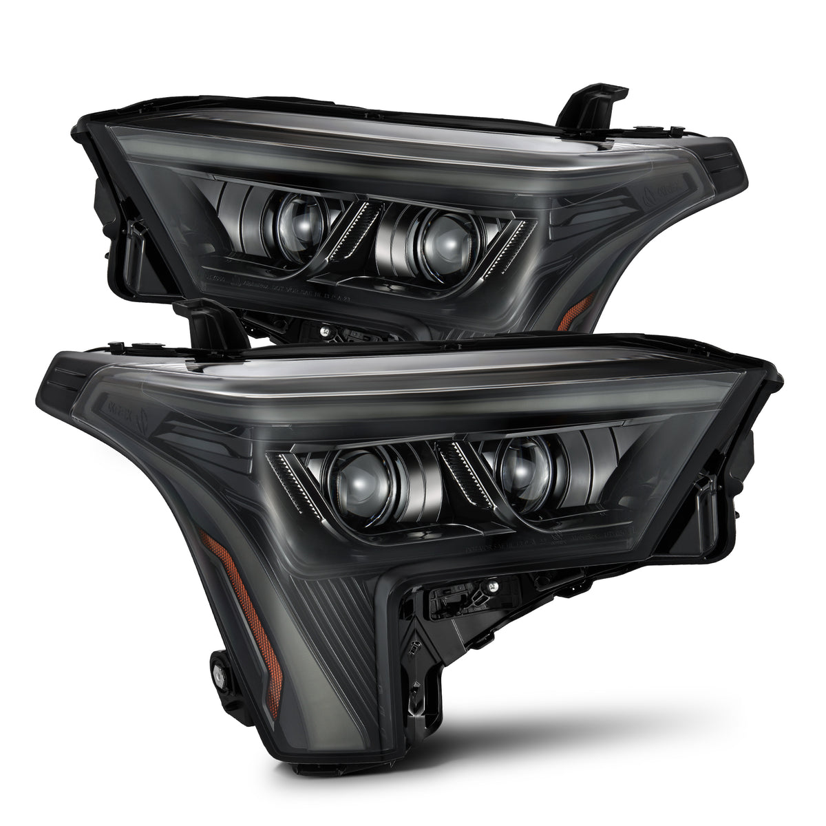 LUXX Series LED Projector Headlights Alpha Black Tundra (2022-2024)
