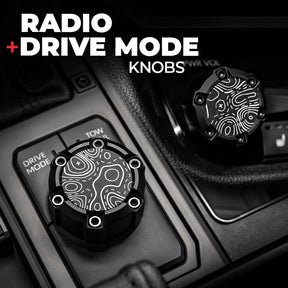 Radio + Drive Mode Knob Set Tundra (2022+)