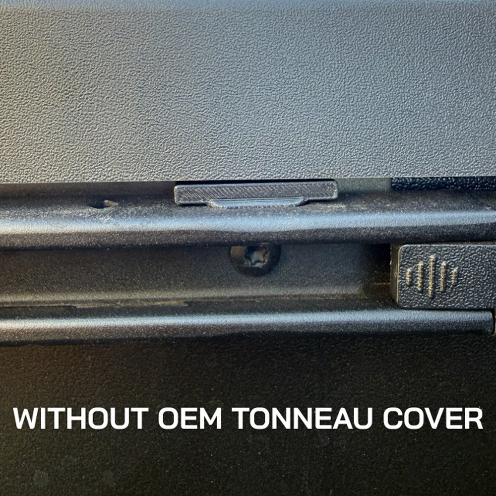 Charvonia Design Bed Cap Gap Eliminators for 2024+ Toyota Tacoma