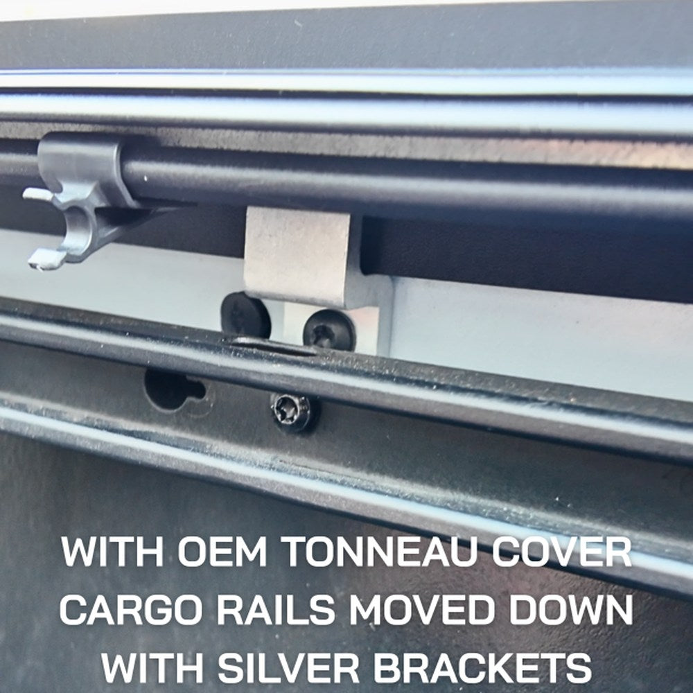 Charvonia Design Bed Cap Gap Eliminators for 2024+ Toyota Tacoma