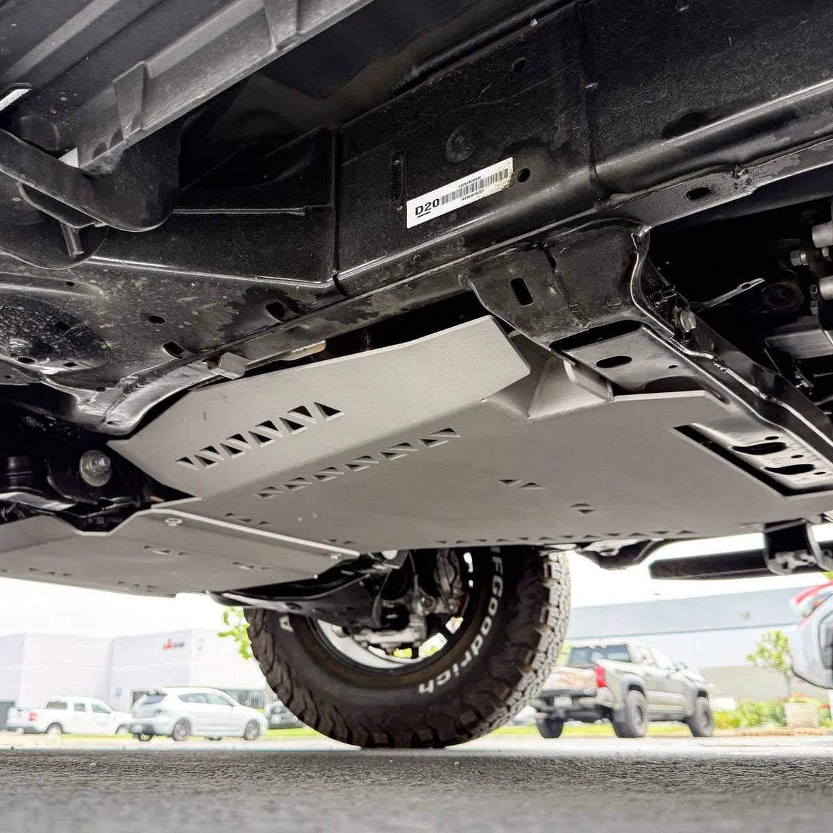 NYTOP catalytic converter shield for 2022+ Toyota Tundra and 2023+ Toyota Sequoia