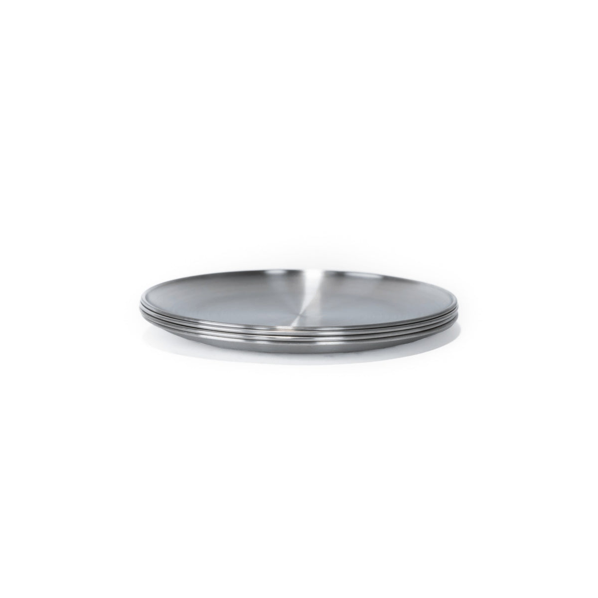 Freespirit Recreation stainless steel chef plate set, 4 piece