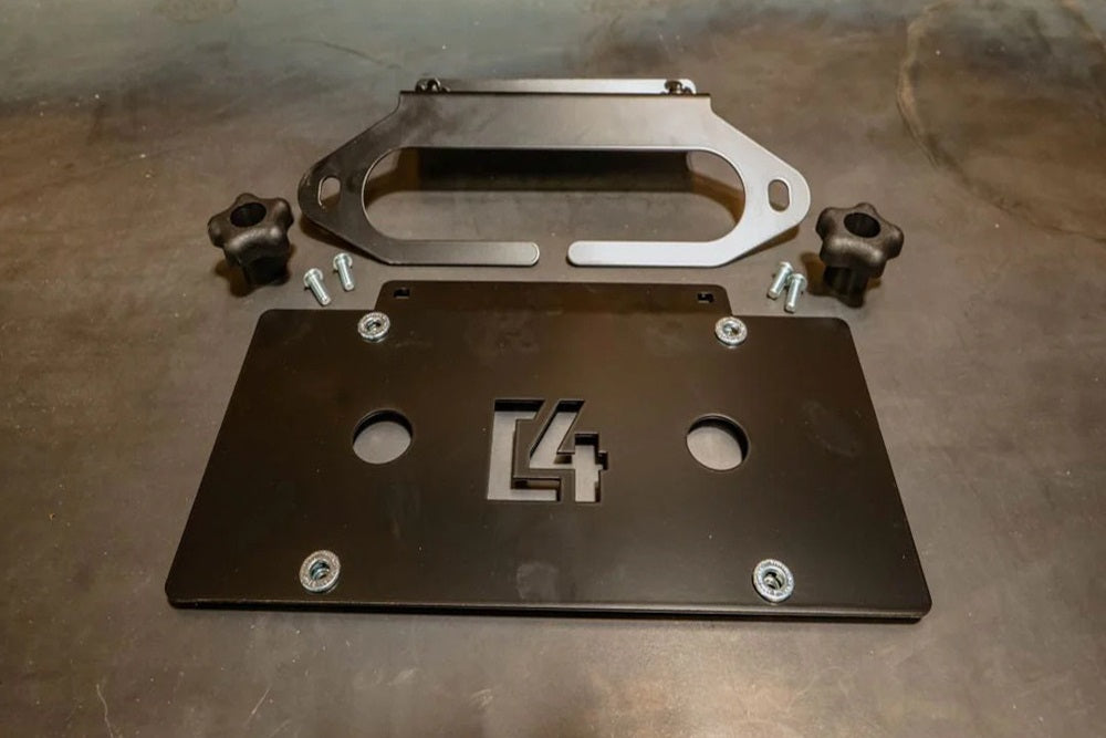 C4 Hawse License Plate Mount