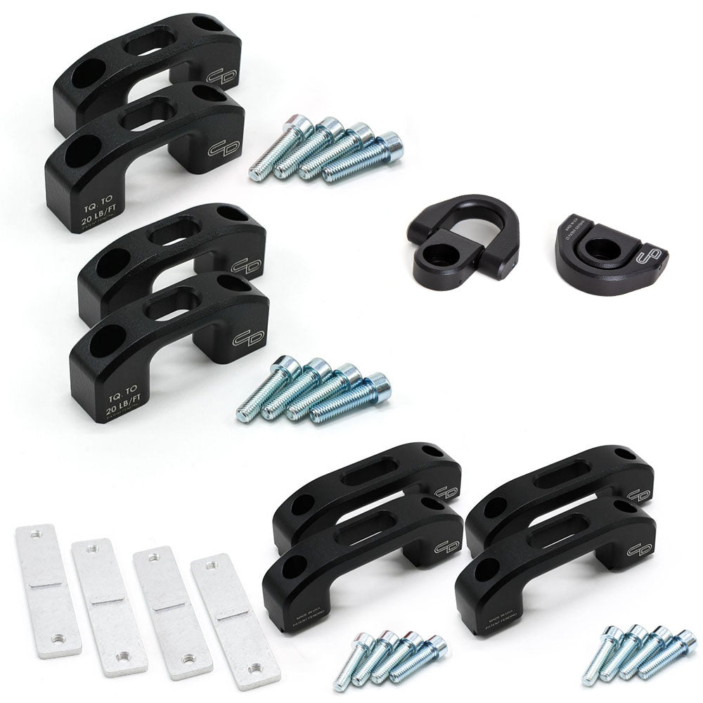 Rail + Bed + D-Ring Tie-Down Anchor Kit Tacoma (2016+)