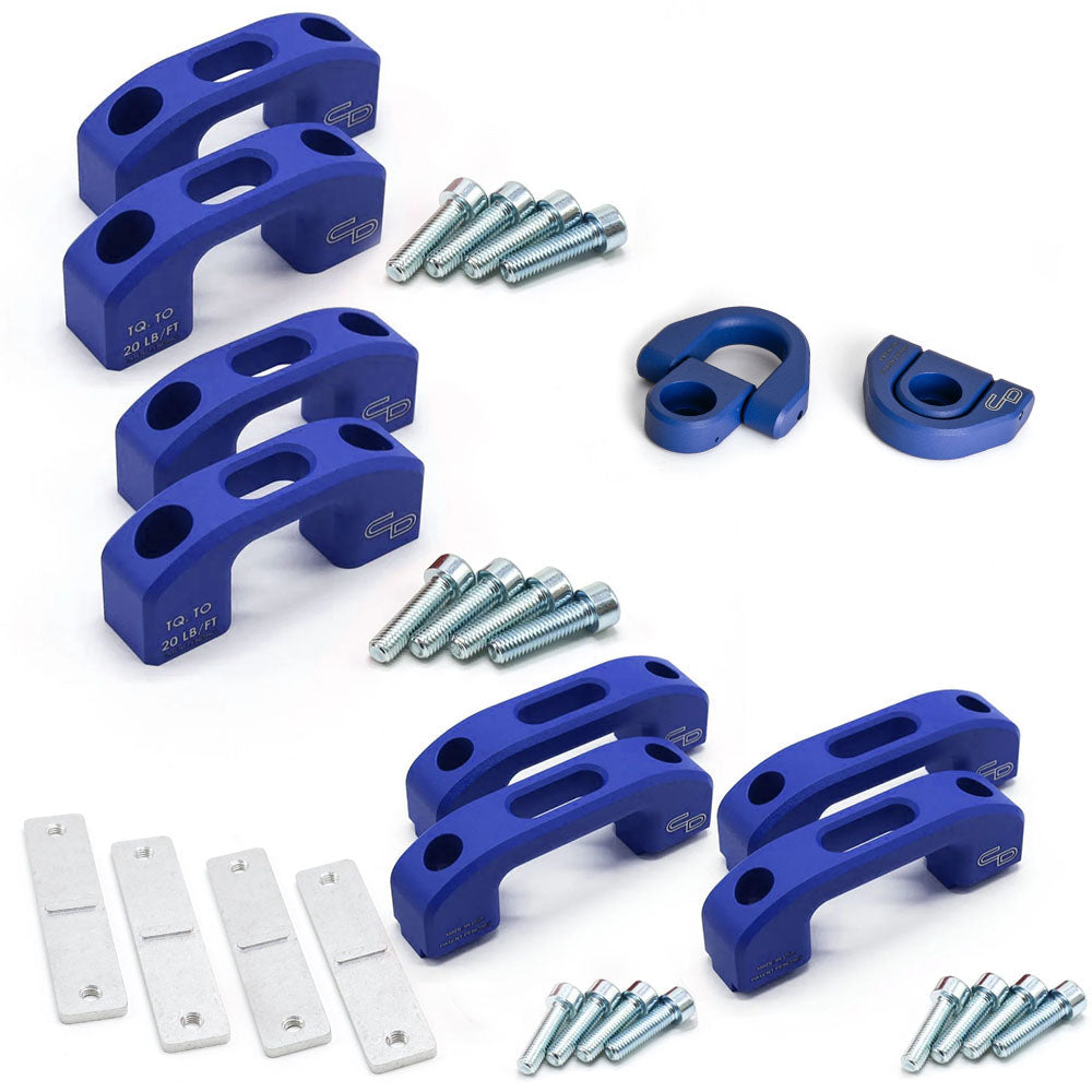 Rail + Bed + D-Ring Tie-Down Anchor Kit Tacoma (2016+)