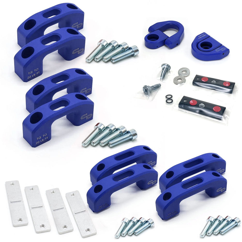Rail + Bed + D-Ring Tie-Down Anchor Kit Tundra (2022+)