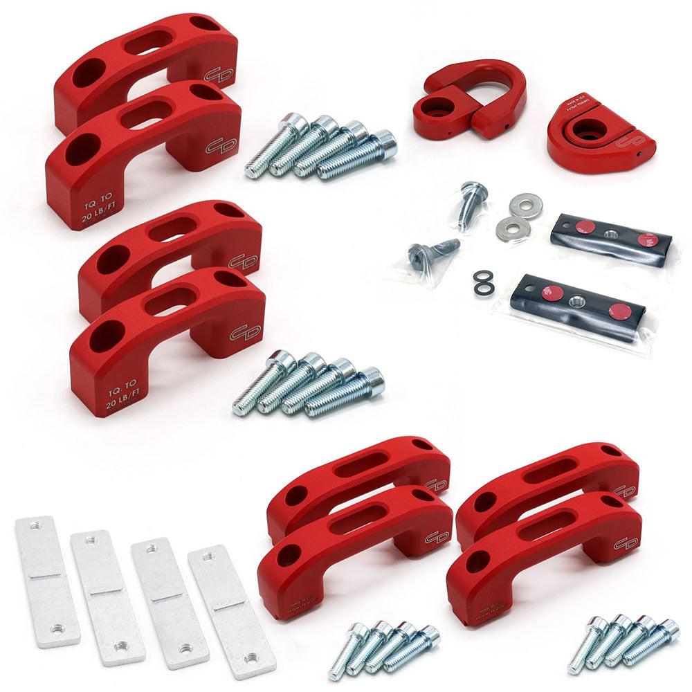 Rail + Bed + D-Ring Tie-Down Anchor Kit Tundra (2022+)
