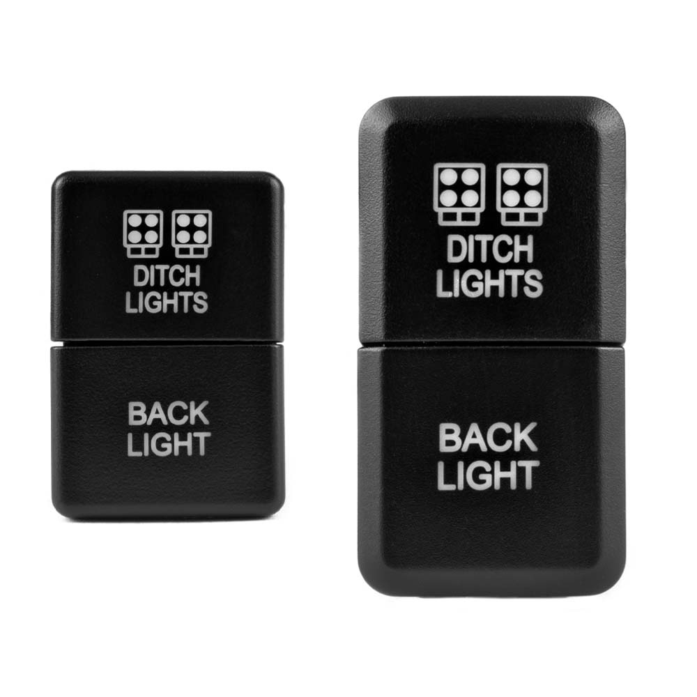 Ditch Light & Backlight Dual Function Switch