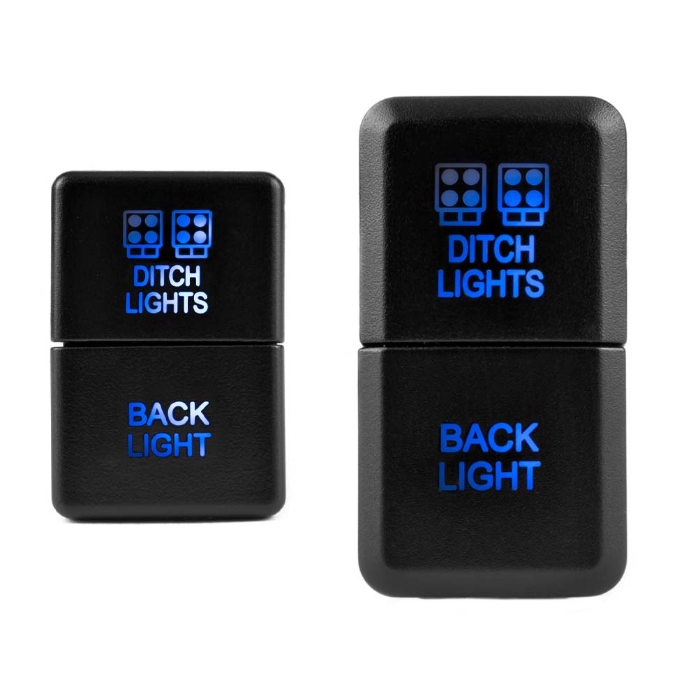 Ditch Light & Backlight Dual Function Switch