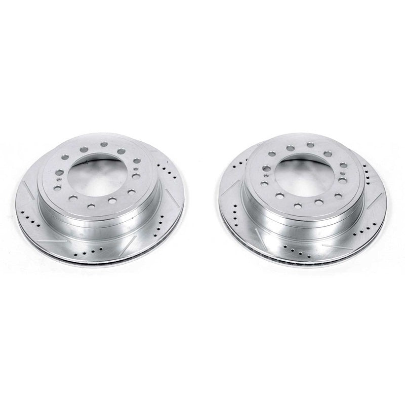 Evolution Drilled, Slotted & Zinc Plated Rotors 4Runner (2010-2024)