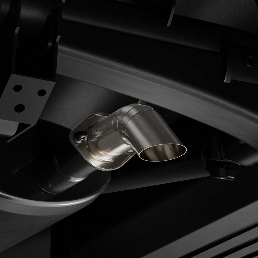 Titanium Axle Dump Exhaust Tip Tacoma (2024+)