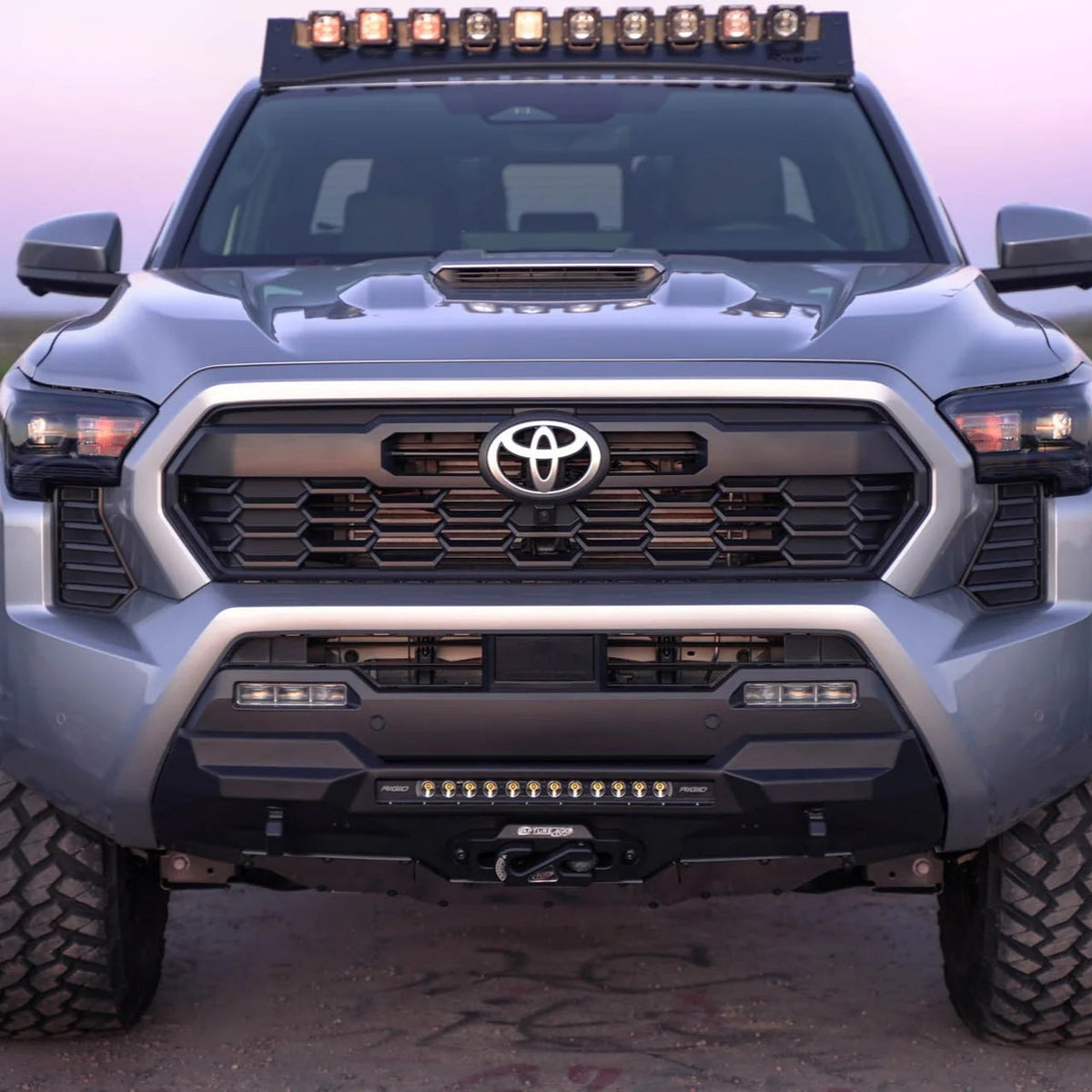 Stealth Center Mount Winch Front Bumper Tacoma (2024+)