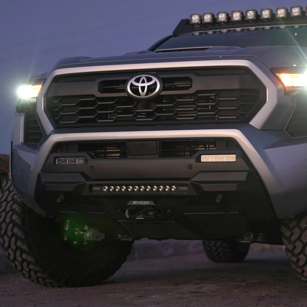 Stealth Center Mount Winch Front Bumper Tacoma (2024+)