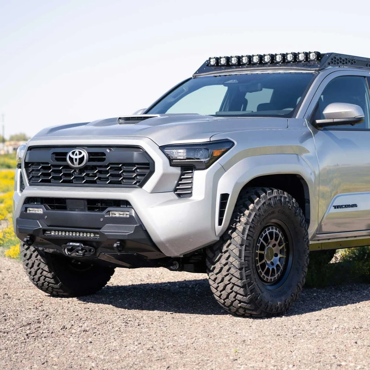 Stealth Center Mount Winch Front Bumper Tacoma (2024+)